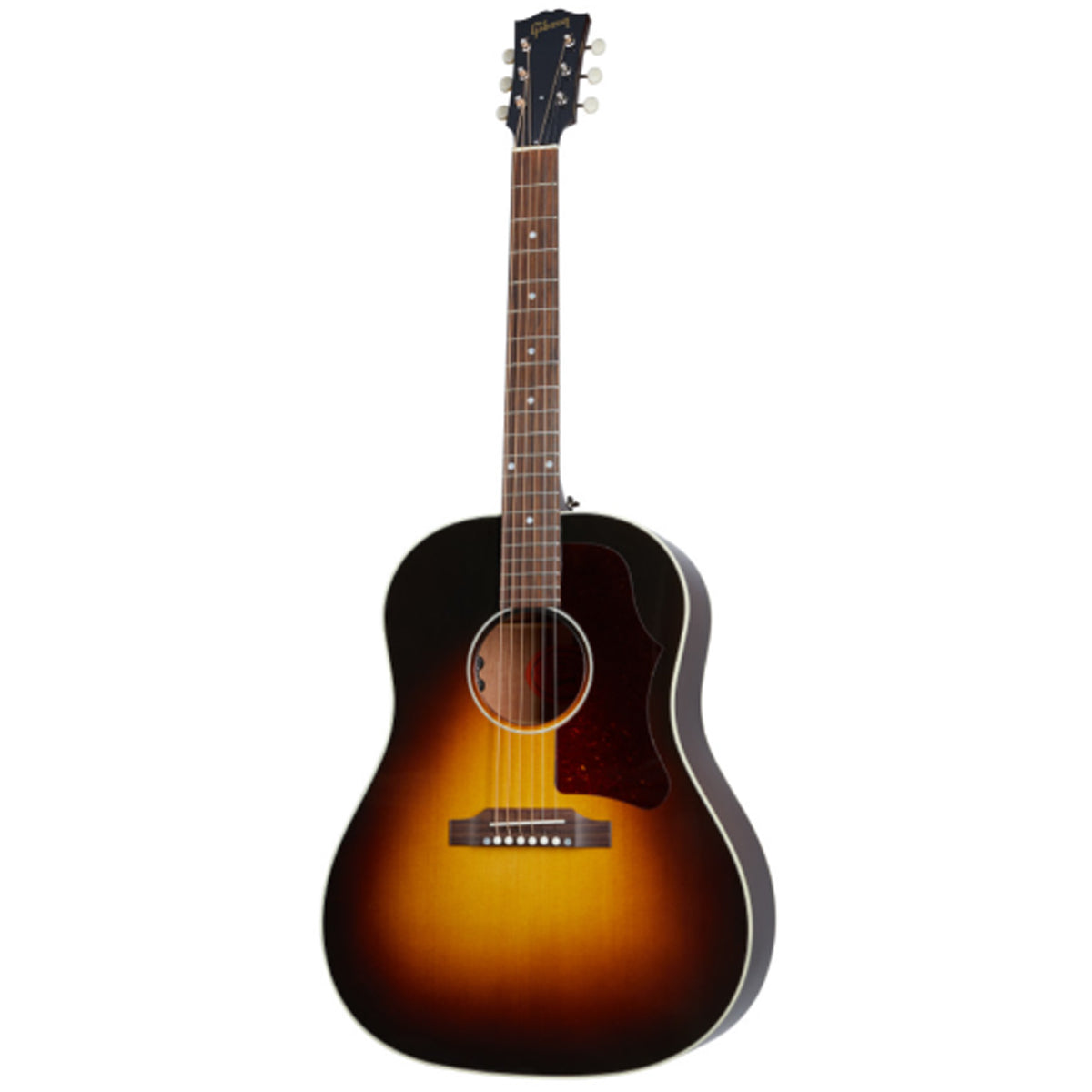 Gibson 50s J-45 Original Acoustic Guitar Left Handed Vintage Sunburst w/ Pickup & Hardcase - OCRS4550VSL