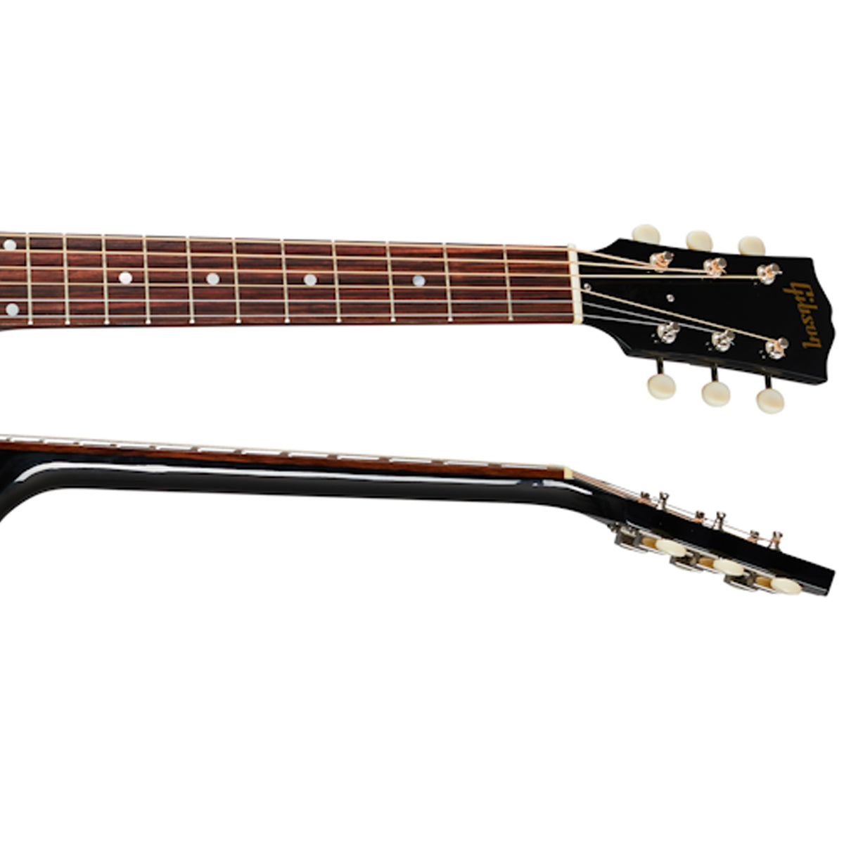 Gibson 60s J-45 Original Acoustic Guitar Ebony w/ Hardcase - OCRS4560EBN