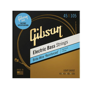 Gibson Brite Wire Bass Guitar Strings Short Scale Light 45-105 - SBG-SSL