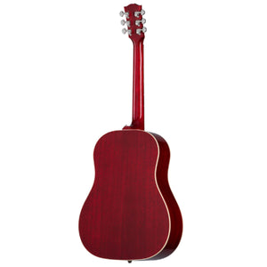 Gibson J-45 Standard Acoustic Guitar Left Handed Cherry w/ Pickup & Hardcase