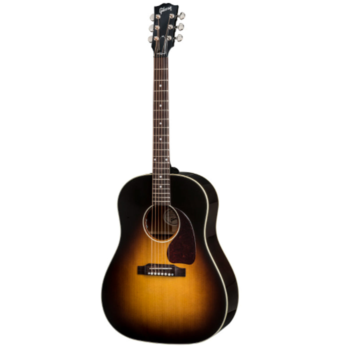 Gibson J-45 Standard Acoustic Guitar Vintage Sunburst w/ Pickup & Hardcase - RS45VSN19