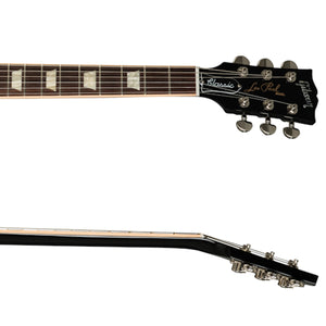 Gibson Les Paul Classic LP Electric Guitar Ebony - LPCS00EBNH1