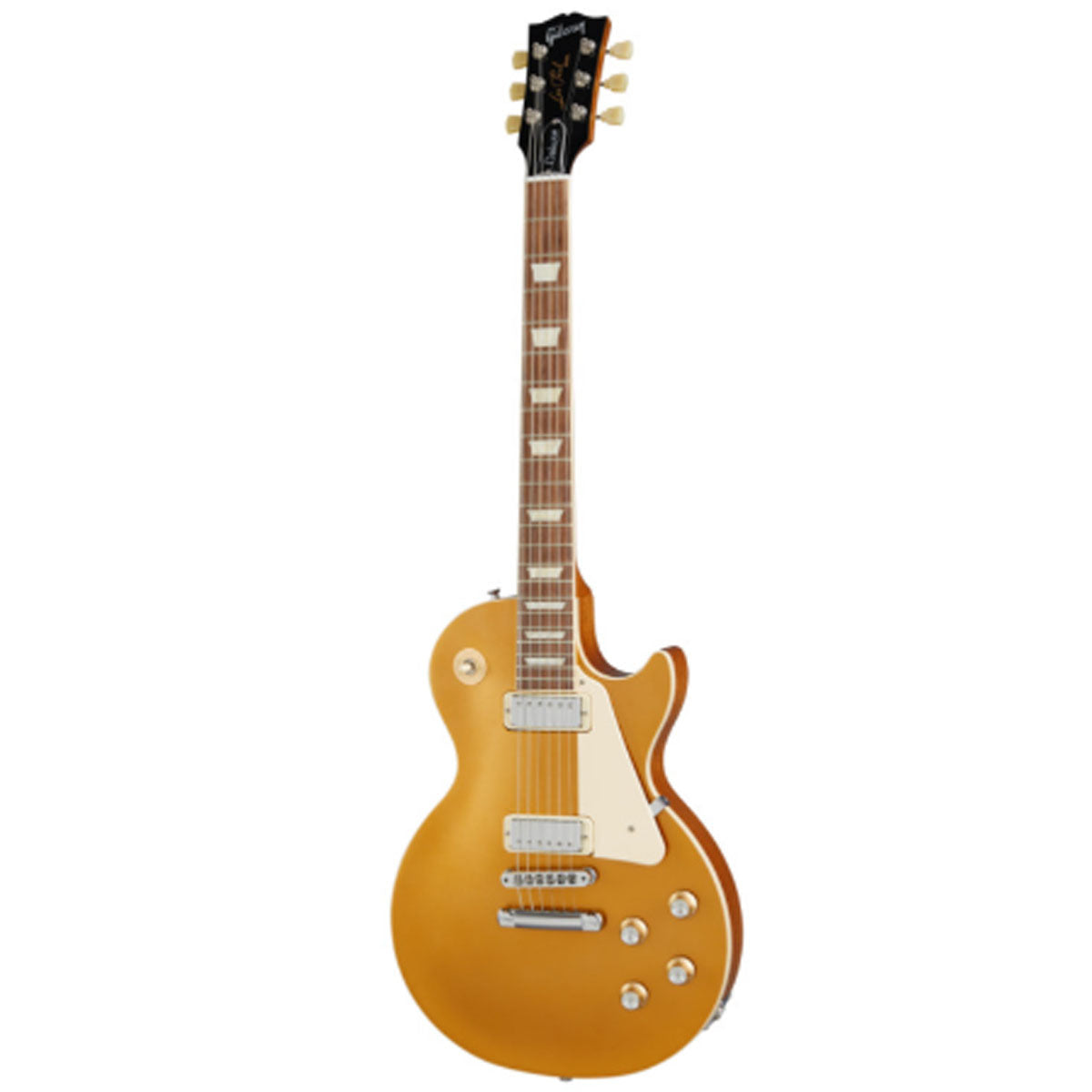 Gibson Les Paul Deluxe 70s LP Electric Guitar Goldtop - LPDX00GTCH1
