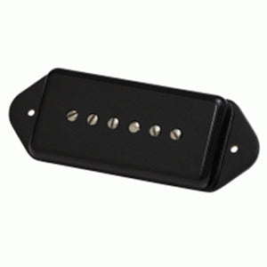 Gibson P90 Dogear Alnico V 2C Pickup Black - PU90DEBC2