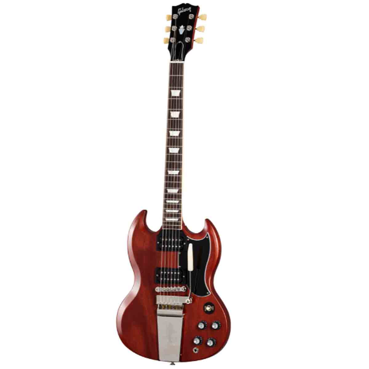 Gibson SG Standard Faded 61 Maestro Vibrola Electric Guitar Vintage Cherry - SG61VF00AYNH1