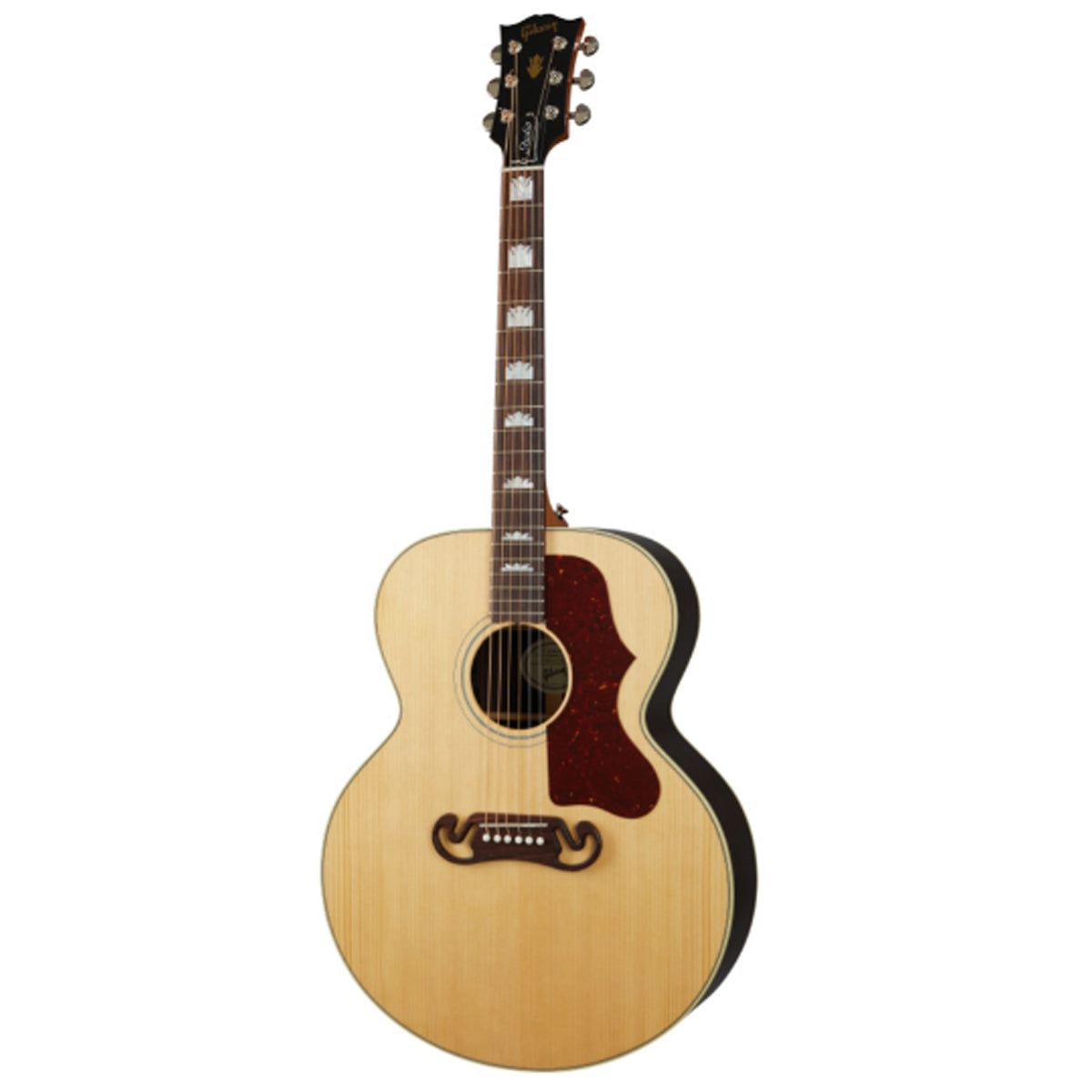 Gibson SJ-200 Studio Rosewood Acoustic Guitar Antique Natural w/ Pickup & Hardcase - MCJB2SRWAN