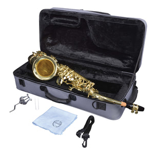 Grassi GR AS20SK Master Eb Alto Saxophone Lacquered Student Kit Sax w/ Backpack Case