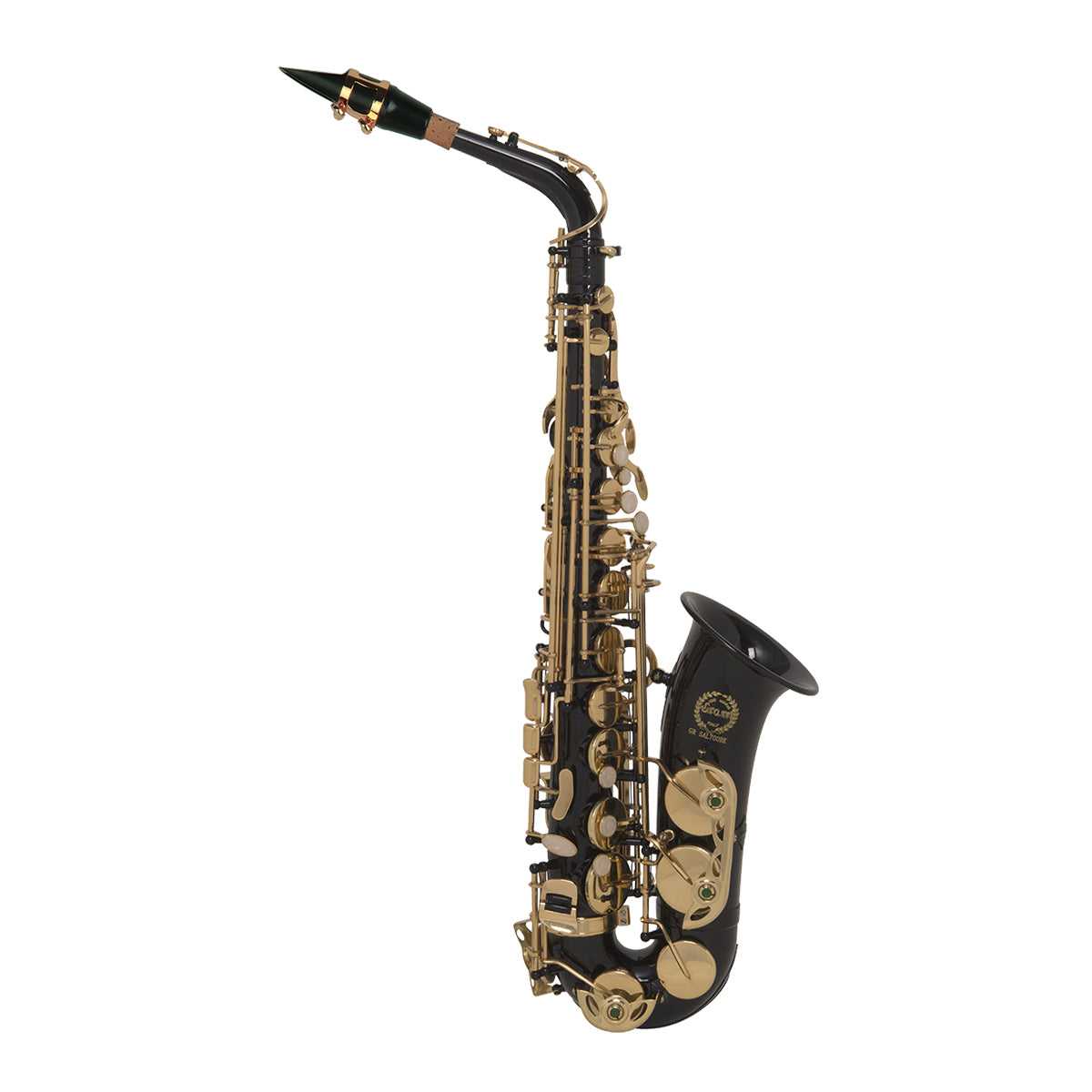 Grassi GR SAL700BK School Eb Alto Saxophone Black Lacquered w/ Backpack Case