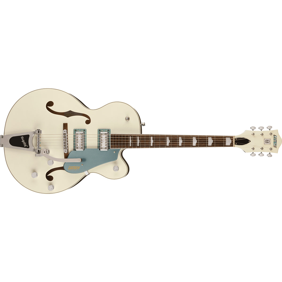 Gretsch G5420T-140 Electromatic 140th Double Platinum Anniversary Hollow Body Electric Guitar Two-Tone Pearl/Stone Platinum w/ Bigsby - 2506170574