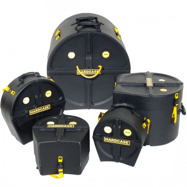 Hardcase HFUSION2 Drum Case Set Black