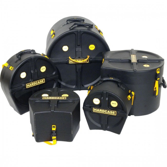 Hardcase HJAZZ Drum Case Set Black