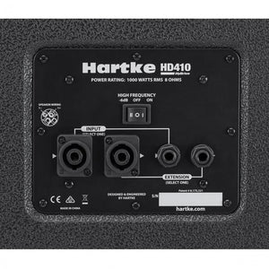 Hartke HyDrive HD410 Hybrid Bass Guitar Cabinet 4x10inch Speaker Cab