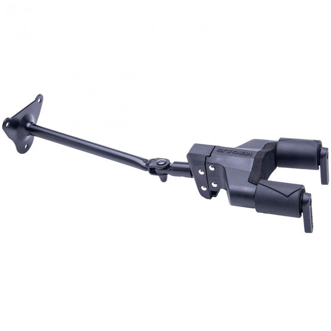 Hercules GSP40WB PLUS Auto Grip Long Armed Guitar Hanger Wall Mount