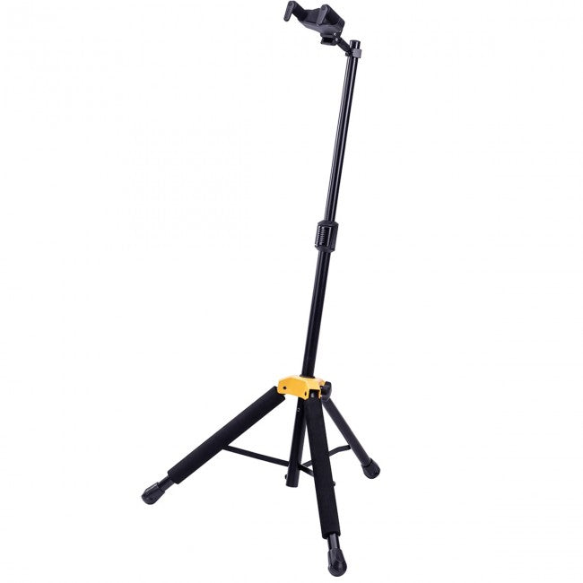 Hercules GS415B PLUS Auto Grip Guitar Stand w/ Foldable Yoke