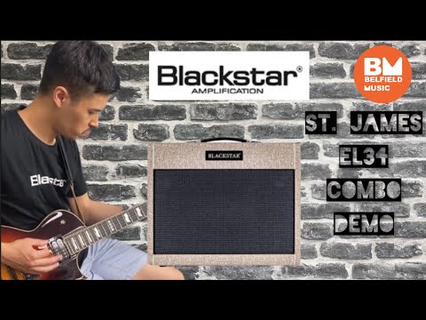 Blackstar St. James 50 EL34 Guitar Amplifier Fawn 1x12 50w Combo Amp