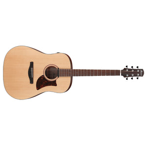 Ibanez AAD100E Advanced Acoustic Guitar Dreadnought Open Pore Natural w/ Pickup - AAD100EOPN