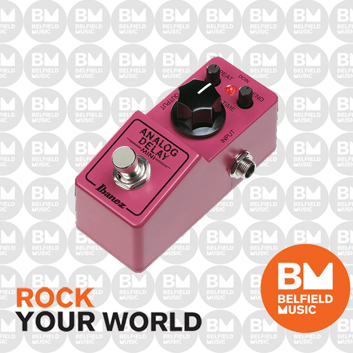 ibanez mini delay pedal Ibanez ADMINI Mini Analog Delay Effects Pedal - Buy Online