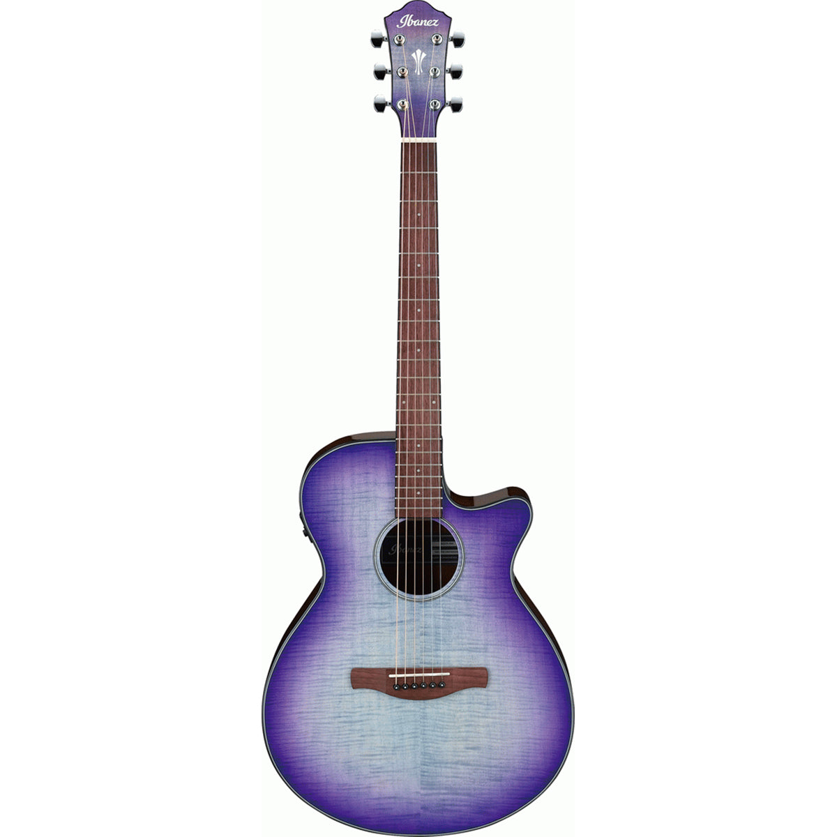Ibanez AEG70 Acoustic Guitar Purple Iris Burst High Gloss - Belfield Music