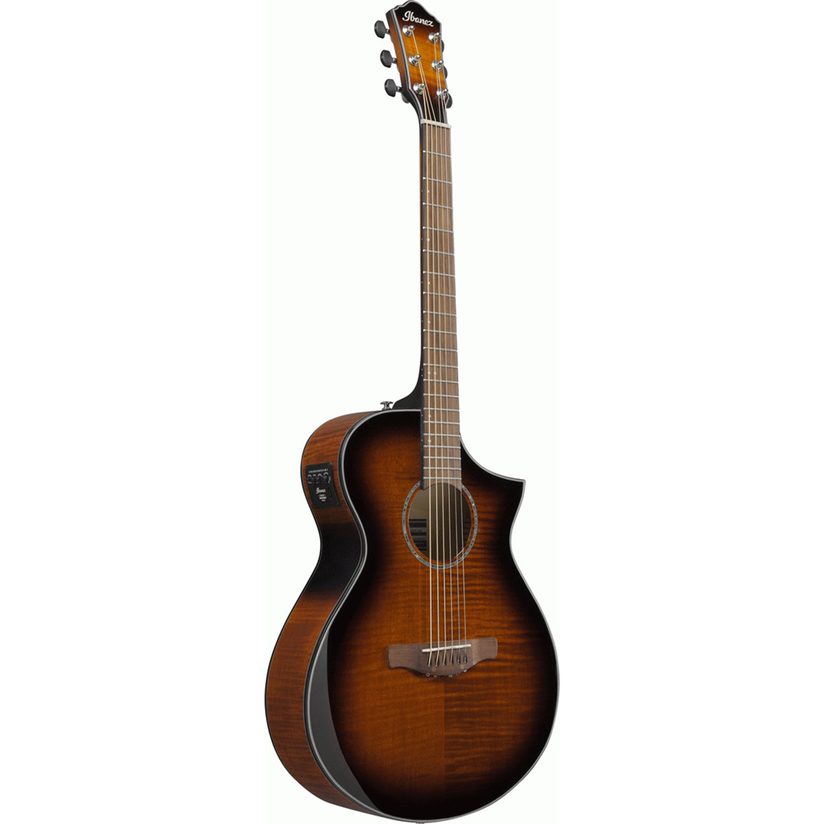 Ibanez AEWC400 Acoustic Guitar Amber Sunburst High Gloss