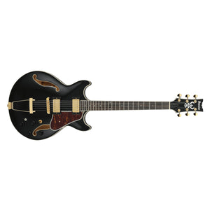 Ibanez AMH90 Artcore Electric Guitar Hollow Body Black - AMH90BK