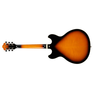 Ibanez AS113 Artstar Electric Guitar Semi-Hollow Brown Sunburst w/ Case
