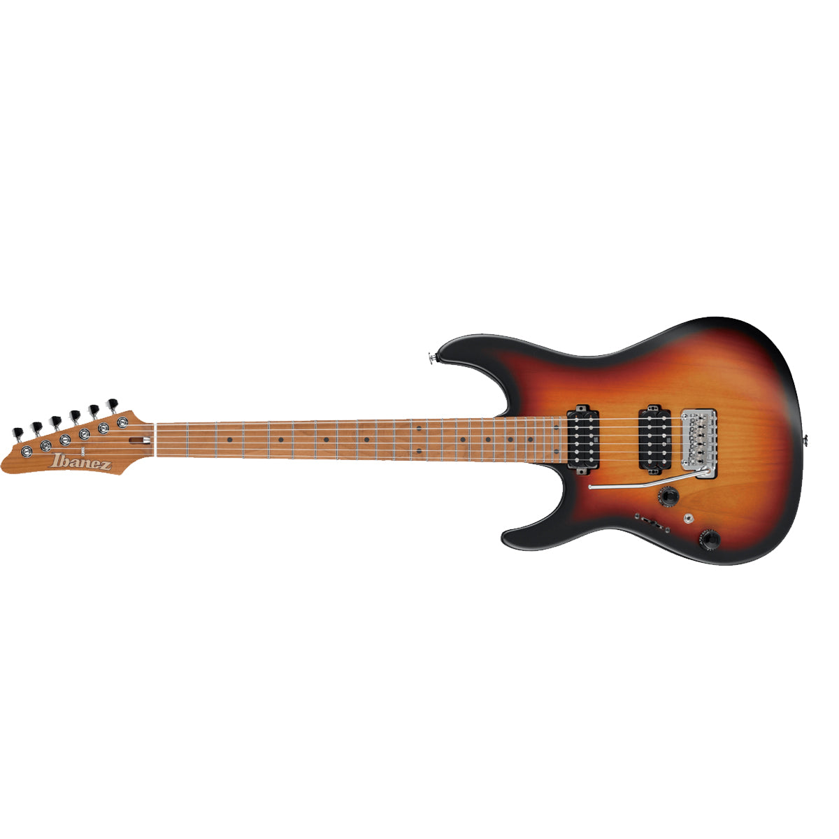 Ibanez Prestige AZ2402L Electric Guitar Left Handed Tri Fade Burst Flat w/ Case