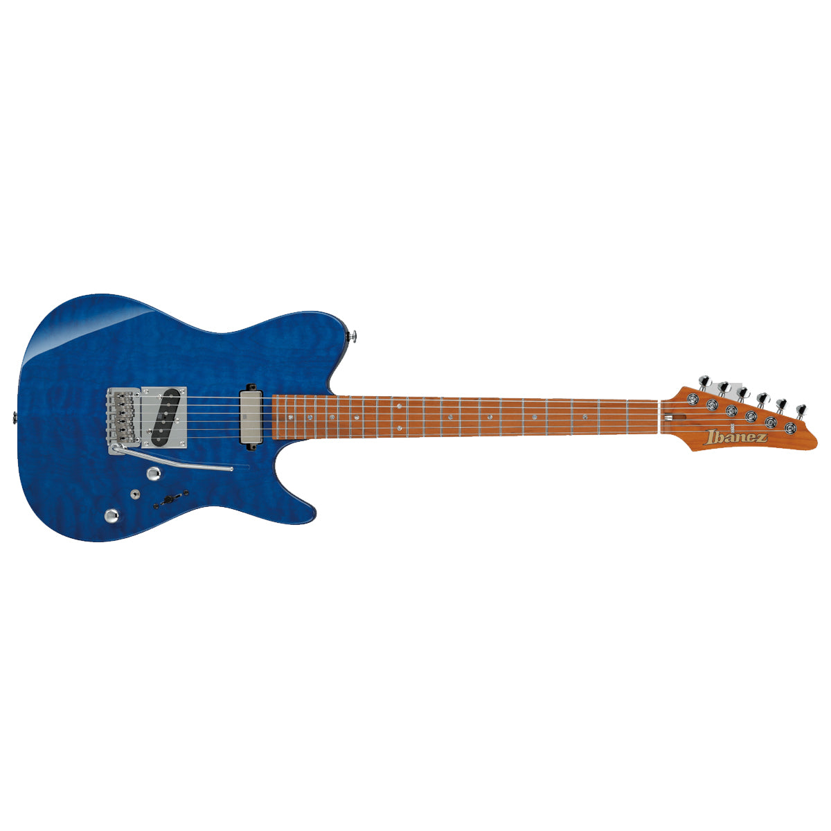 Ibanez Prestige AZS2200Q Electric Guitar Royal Blue Sapphire w/ Case