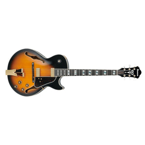 Ibanez GB10SE George Benson Signature Electric Guitar Archtop Hollow Body Brown Sunburst - GB10SEBS