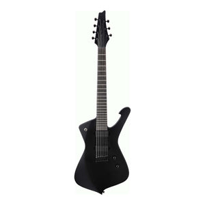 Ibanez Iron Label ICTB721 ICEMAN Electric Guitar 7-String Black Flat w/ GigBag