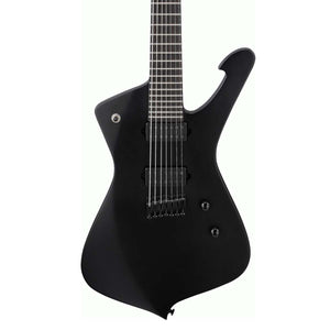 Ibanez Iron Label ICTB721 ICEMAN Electric Guitar 7-String Black Flat w/ GigBag