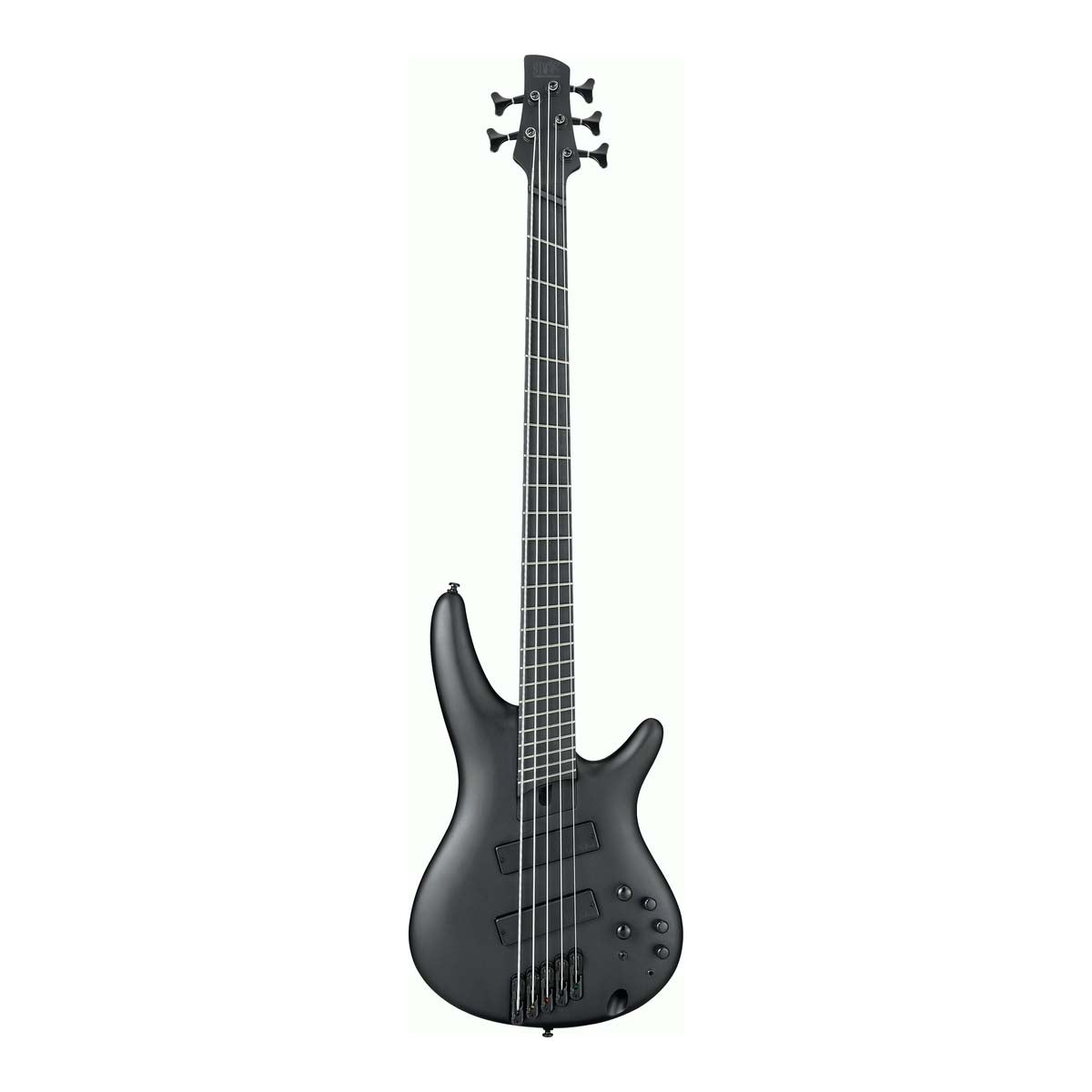Ibanez Iron Label SRMS625EX Bass Guitar 5-String Black Flat