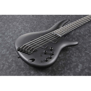 Ibanez Iron Label SRMS625EX Bass Guitar 5-String Black Flat