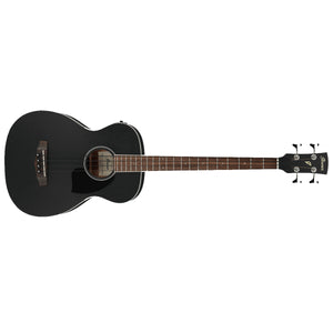 Ibanez PCBE14MH Acoustic Bass Guitar Weathered Black w/ Pickup - PCBE14MHWK
