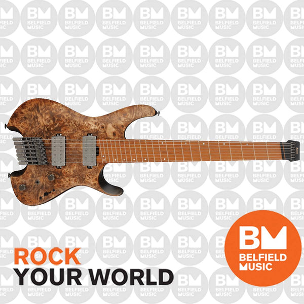 高評価！ QX527PBABS Quest Series Q Ibanez Headless Antique 7-String ビリヤード