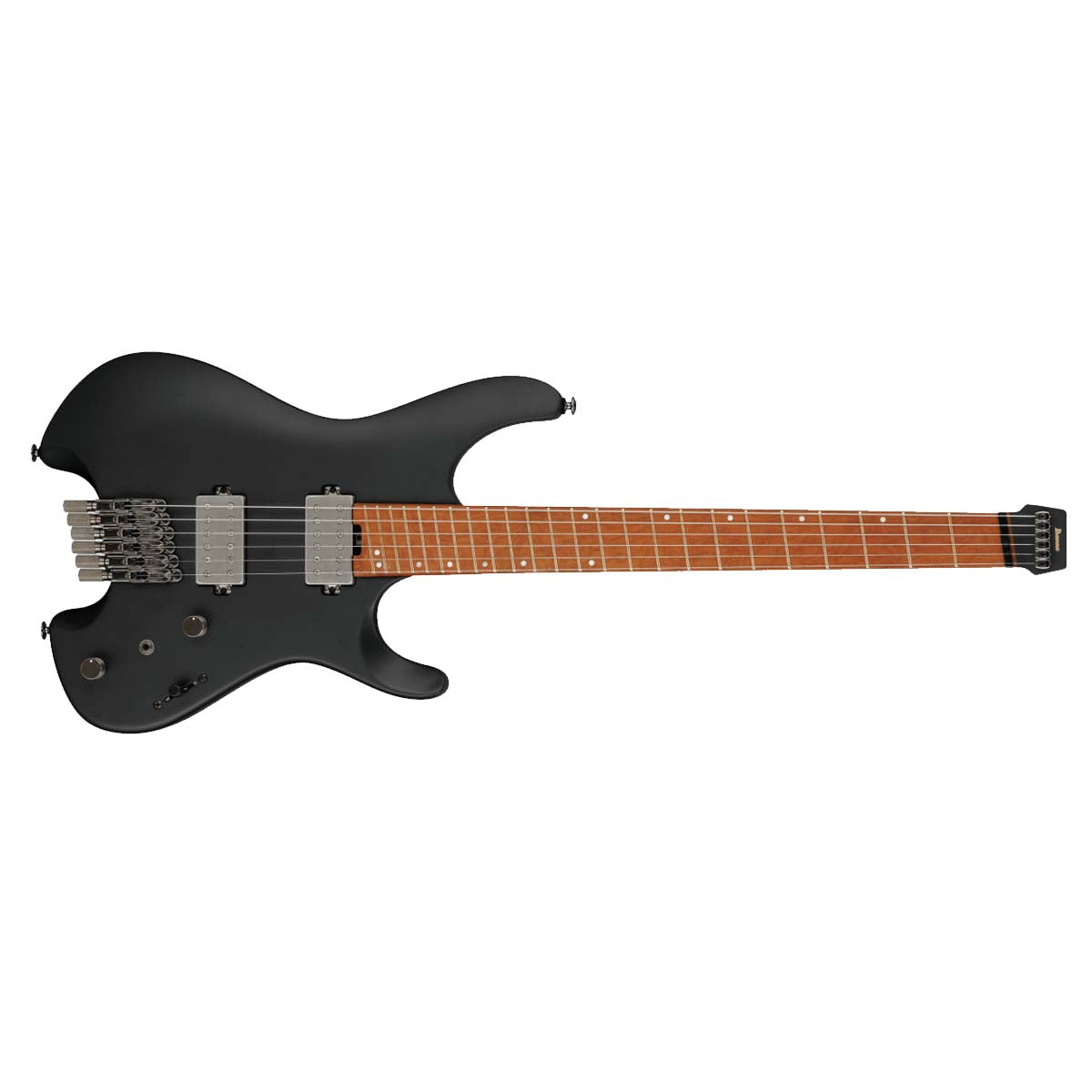 Ibanez Q Series Quest QX52BKF Headless Electric Guitar Black Flat w/ Gigbag