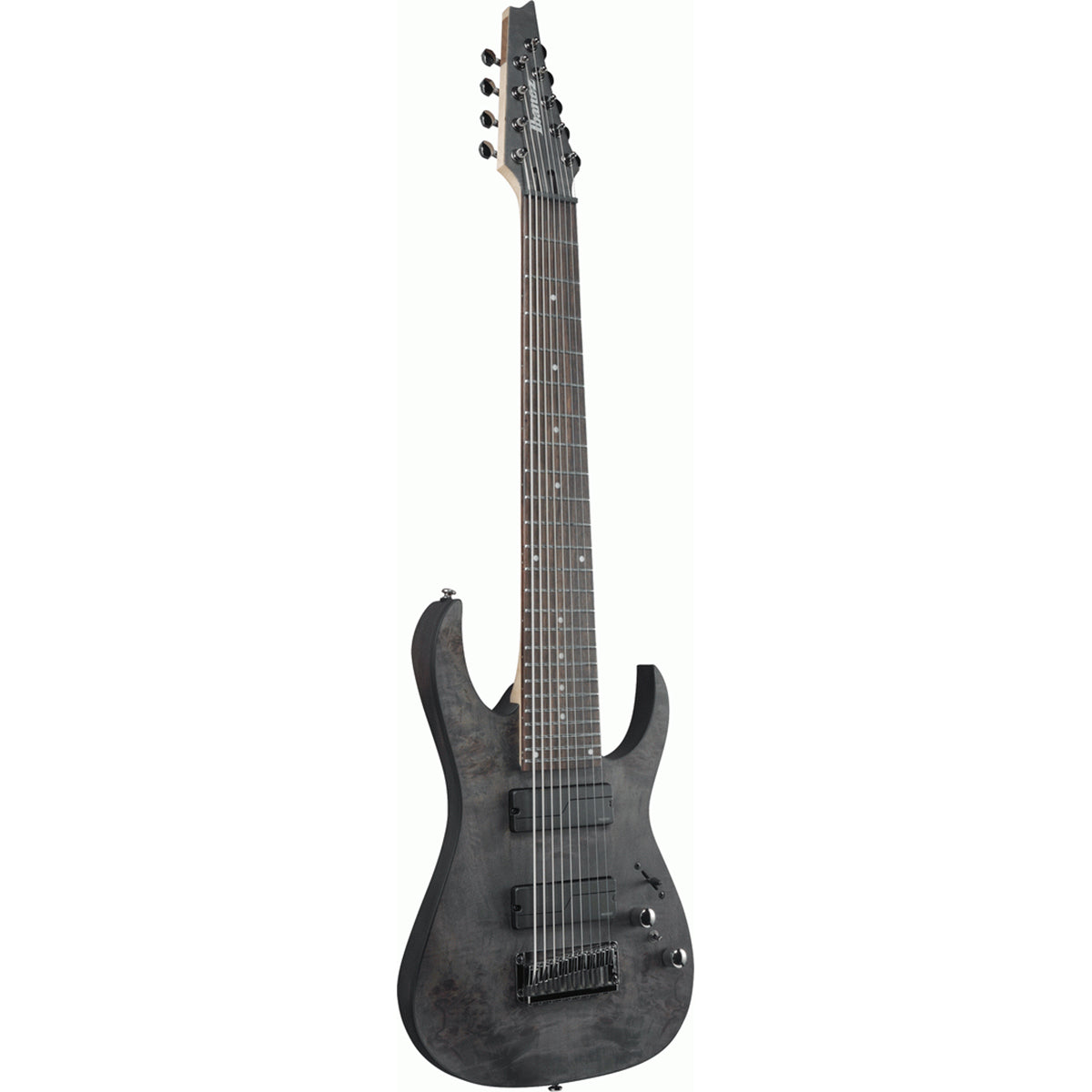 Ibanez RG9PB Electric Guitar 9-String Transparent Gray Flat