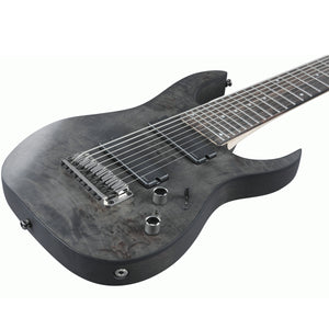 Ibanez RG9PB Electric Guitar 9-String Transparent Gray Flat