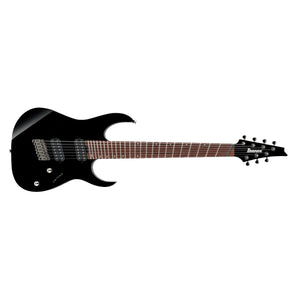 Ibanez RGMS7 Electric Guitar 7-String Multi-Scale Black - RGMS7BK