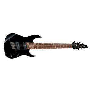 Ibanez RGMS8 Electric Guitar 8-String Multi-Scale Black - RGMS8BK