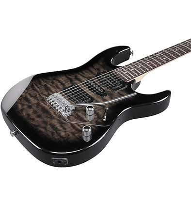 Ibanez Rx70 Ibanez GIO RX70QA TKS Electric Guitar Transparent Black Sunburst ...