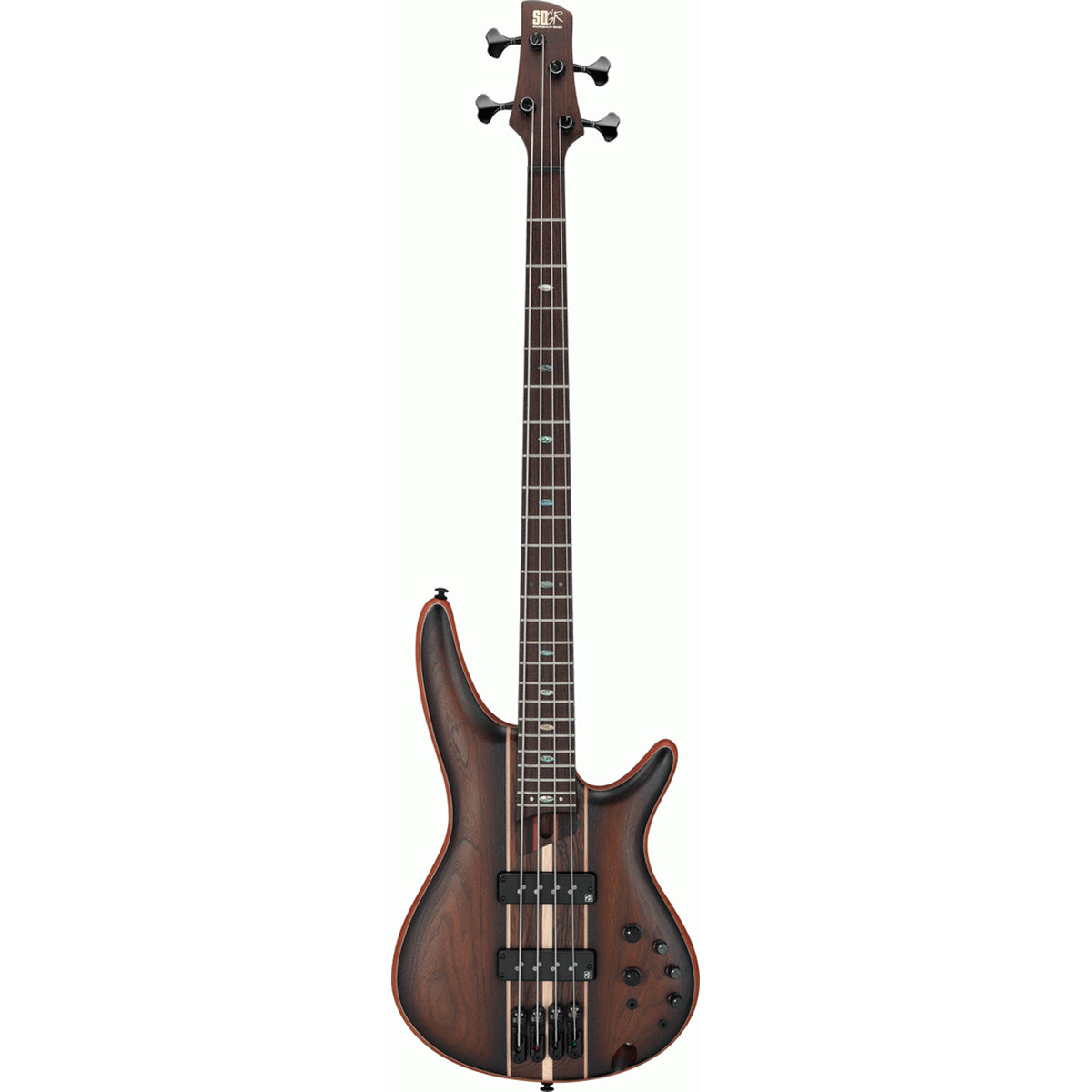 Ibanez SR1350B Premium Bass Guitar Dual Mocha Burst Flat w/ Gigbag