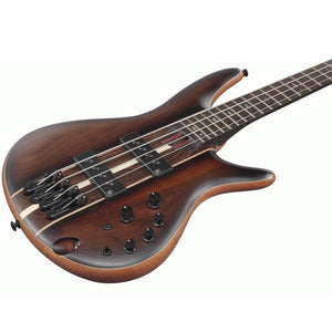 Ibanez SR1350B Premium Bass Guitar Dual Mocha Burst Flat w/ Gigbag