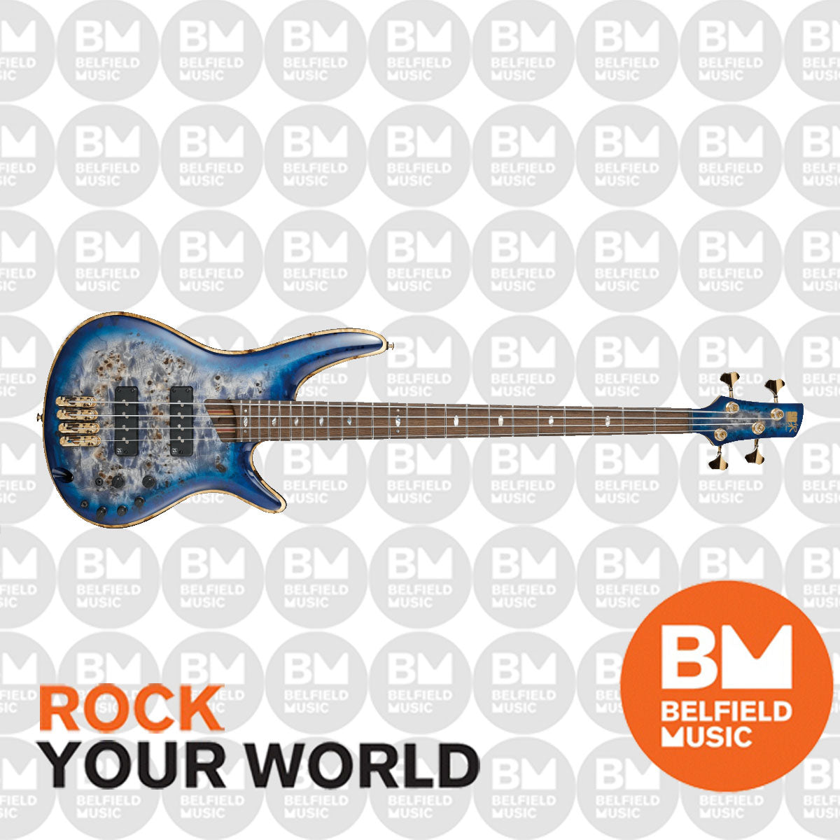 Ibanez SR2600 Premium Bass Guitar Cerulean Blue Burst Buy Online