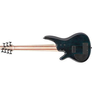 Ibanez SRAS7 RSG Ashula Hybrid 7-String Bass Guitar Cosmic Blue Starburst