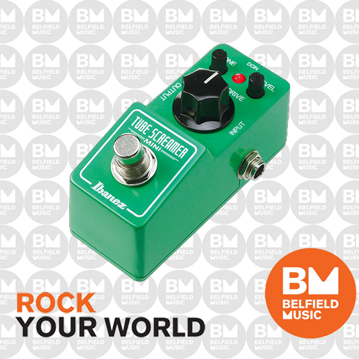 ibanez tube screamer mini overdrive pedal Ibanez TSMINI Mini Tube Screamer Effects Pedal - Buy Online