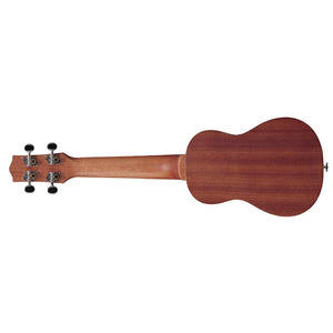 Ibanez UKS100 Soprano Ukulele Open Pore Natural Uke