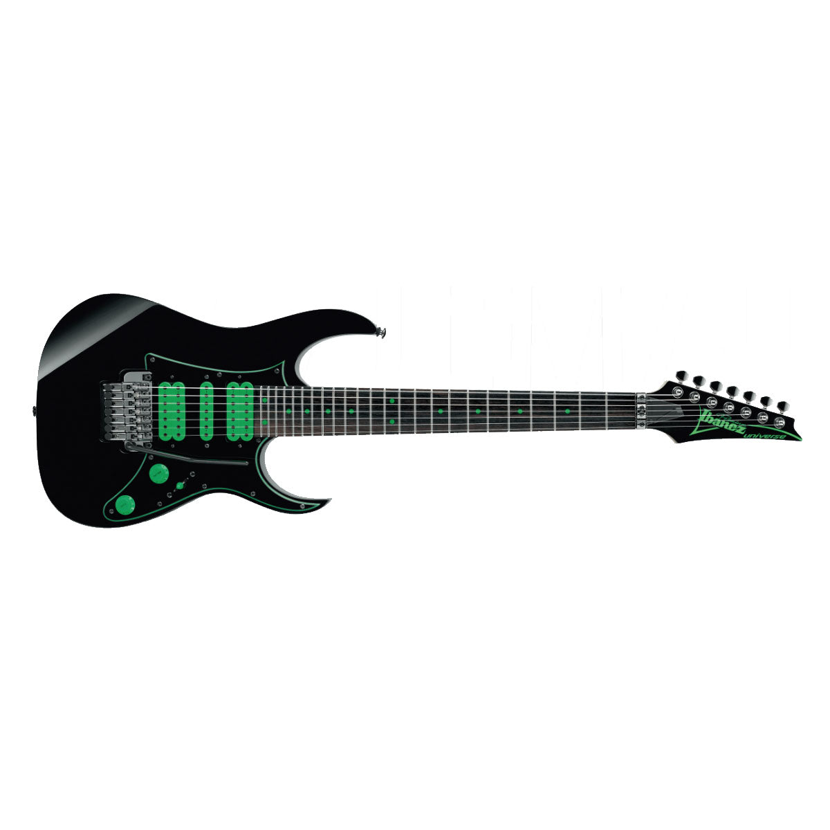 Ibanez UV70P Steve Vai Signature Electric Guitar 7-String Black - UV70PBK
