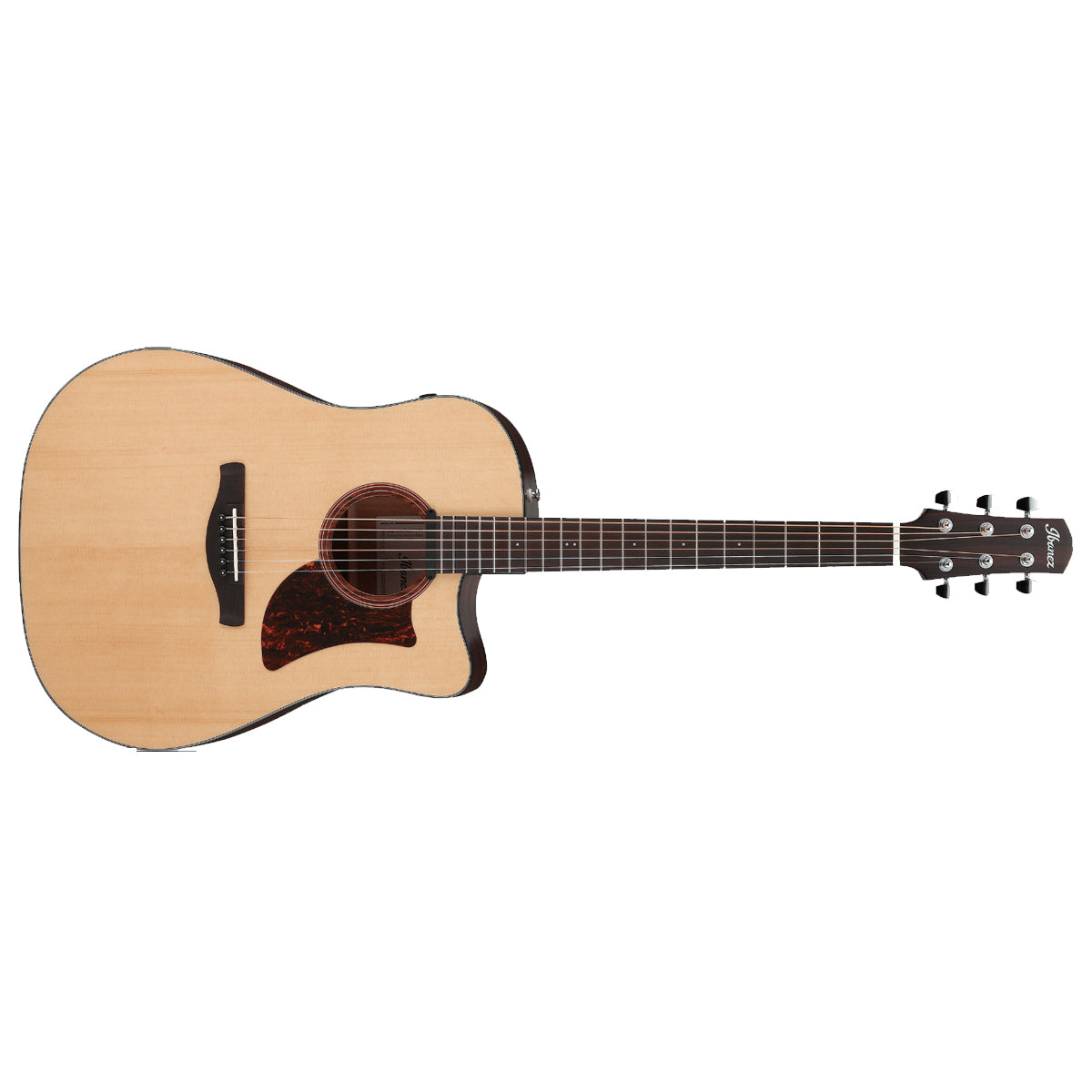 Ibanez AAD170CE Advanced Acoustic Guitar Dreadnought Gloss Natural w/ Pickup & Cutaway - AAD170CELGS
