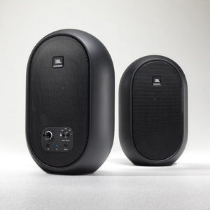 JBL 1 Series 104BT Bluetooth Desktop Monitors Reference Speakers Pair - Black