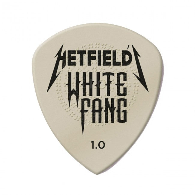 Jim Dunlop James Hetfield 1.0mm White Fang Custom Flow Pick 